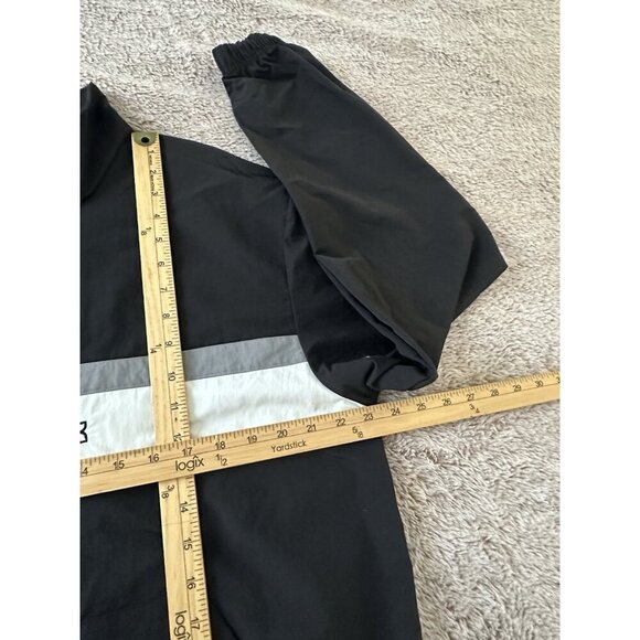 Reebok Classics Ivory League Retro Track Jacket Black Mens L, 1/4 Zip New - Picture 9 of 15